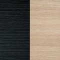 Black & Light Oak